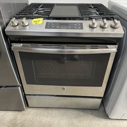 Ge Slide In Gas Stove