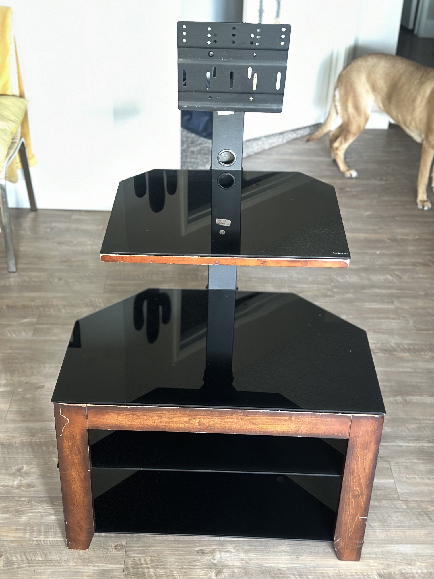 Tempered Glass TV Stand