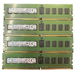 32GB DDR4-2133 ECC Registered RAM — 4x 8GB Samsung