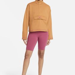 Nike Women's Sportswear Swoosh Half-ZIP Fleece Top 