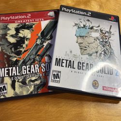 PlayStation 2 / PS2 - Metal Gear Solid 2