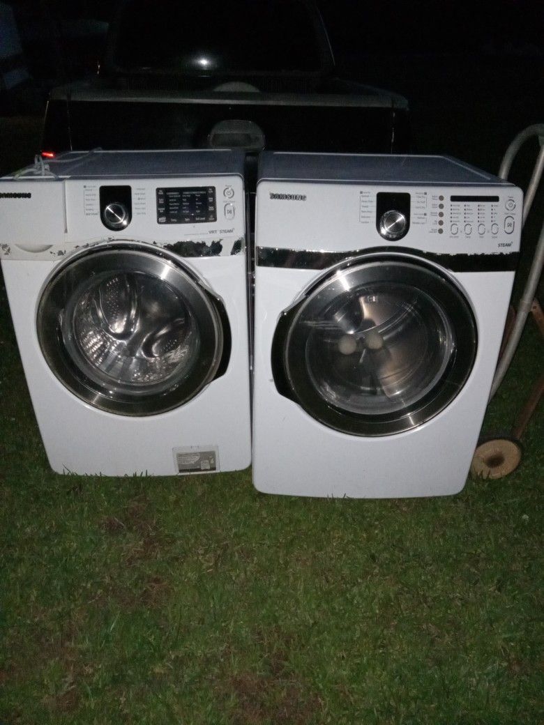 Samsung Front Load Washer Dryer Set