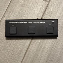 Boss FS-1-WL Wireless Footswitch