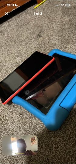 Lot of 2 Amazon Fire Tablets - For Parts / Repair