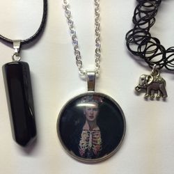 Frida necklaces and choker bundle