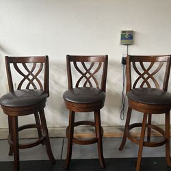 3 spinning dining chairs for kitchen