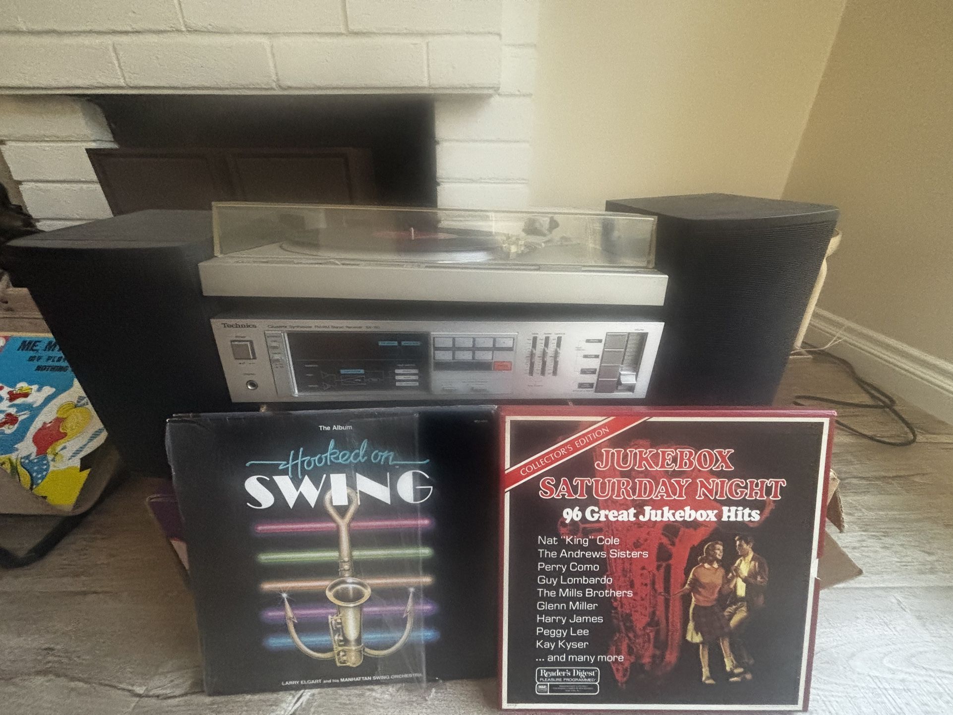 Pioneer Turntable PL-200 —Technics Receiver SA -150 — Boston Speakers CR-6.