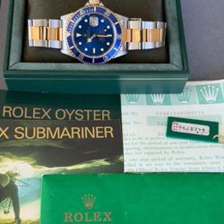 Rolex Submariner 2 Tone 