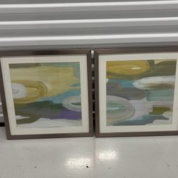 Framed Wall Art Custom Lilypond Dream Framed Prints, S/2" by Cat Tesla