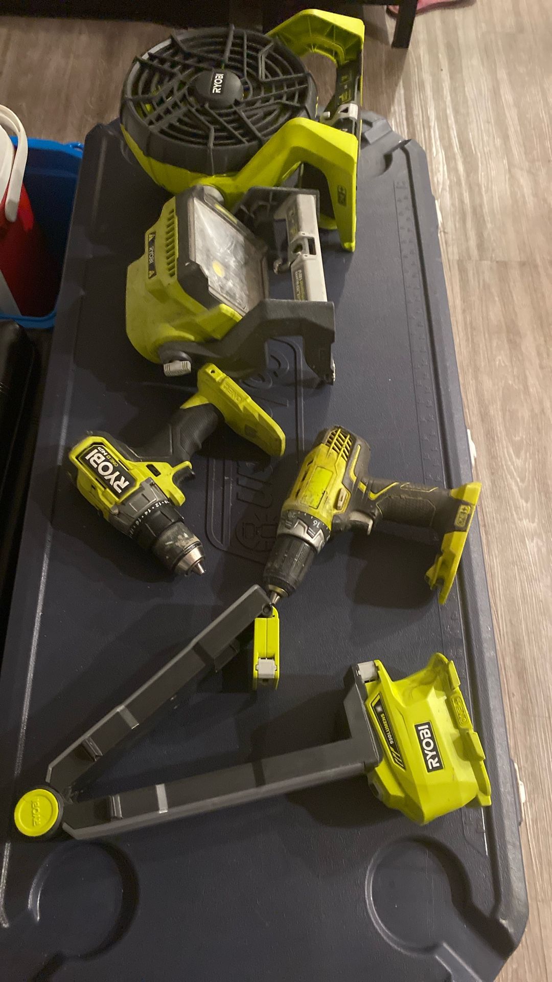 RUOBI Tools And Fans With Light $165 OBO