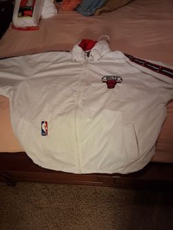 90's Chicago Bulls Pro Player Windbreaker Jacket XXL