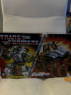 Transformers x G.I. Joe Autobot Kup Triple T Set