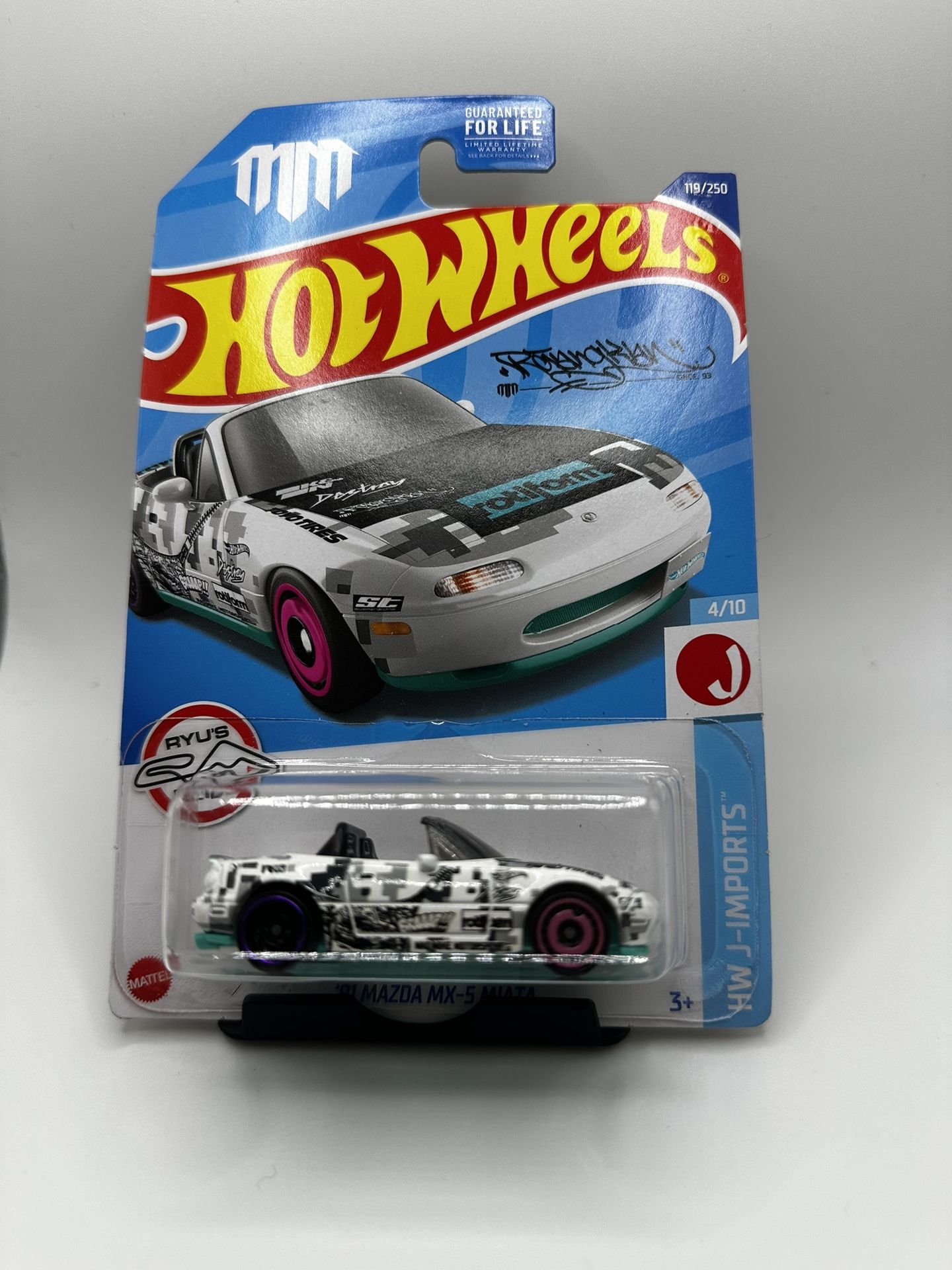 Hotwheels 91' MAZDA MX-5 MIATA