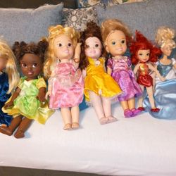 Disney Store Dolls..