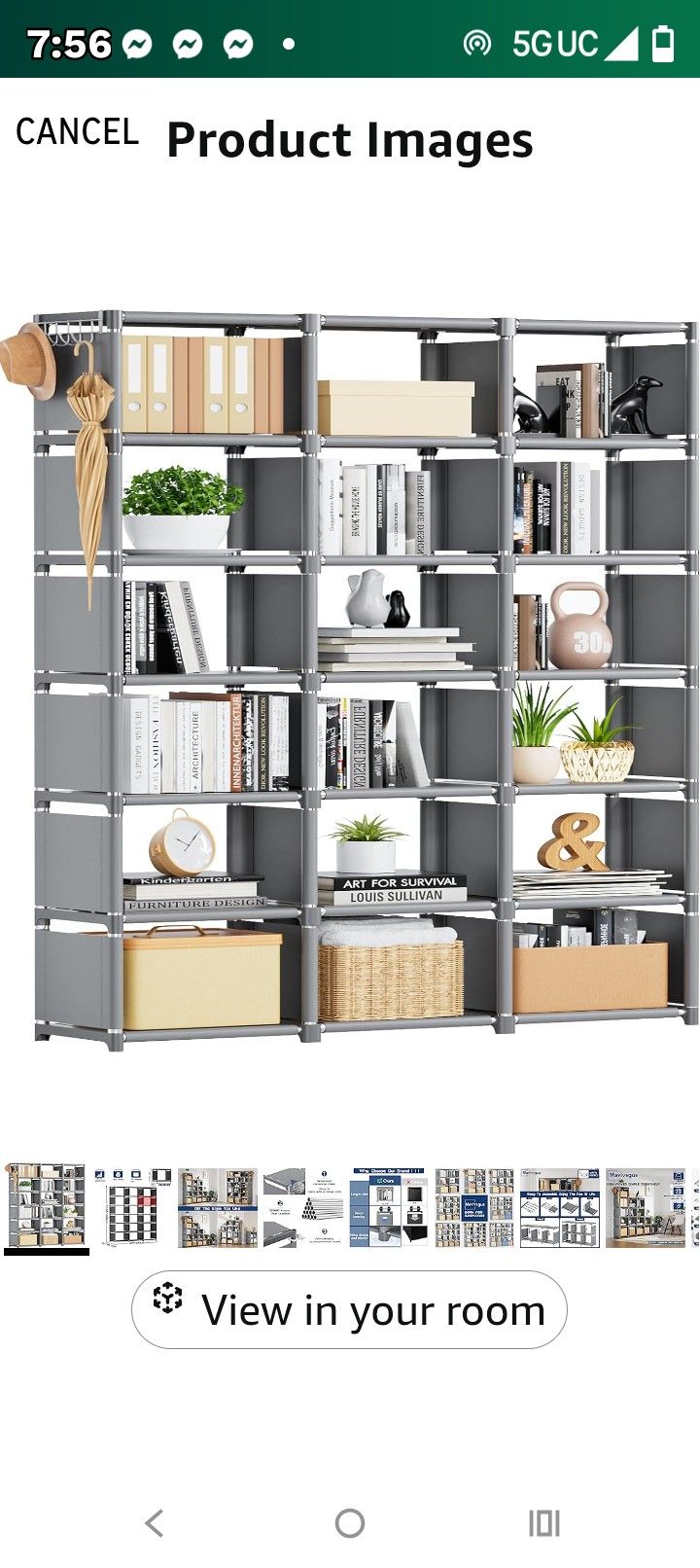 18 Cube Bookcase DIY