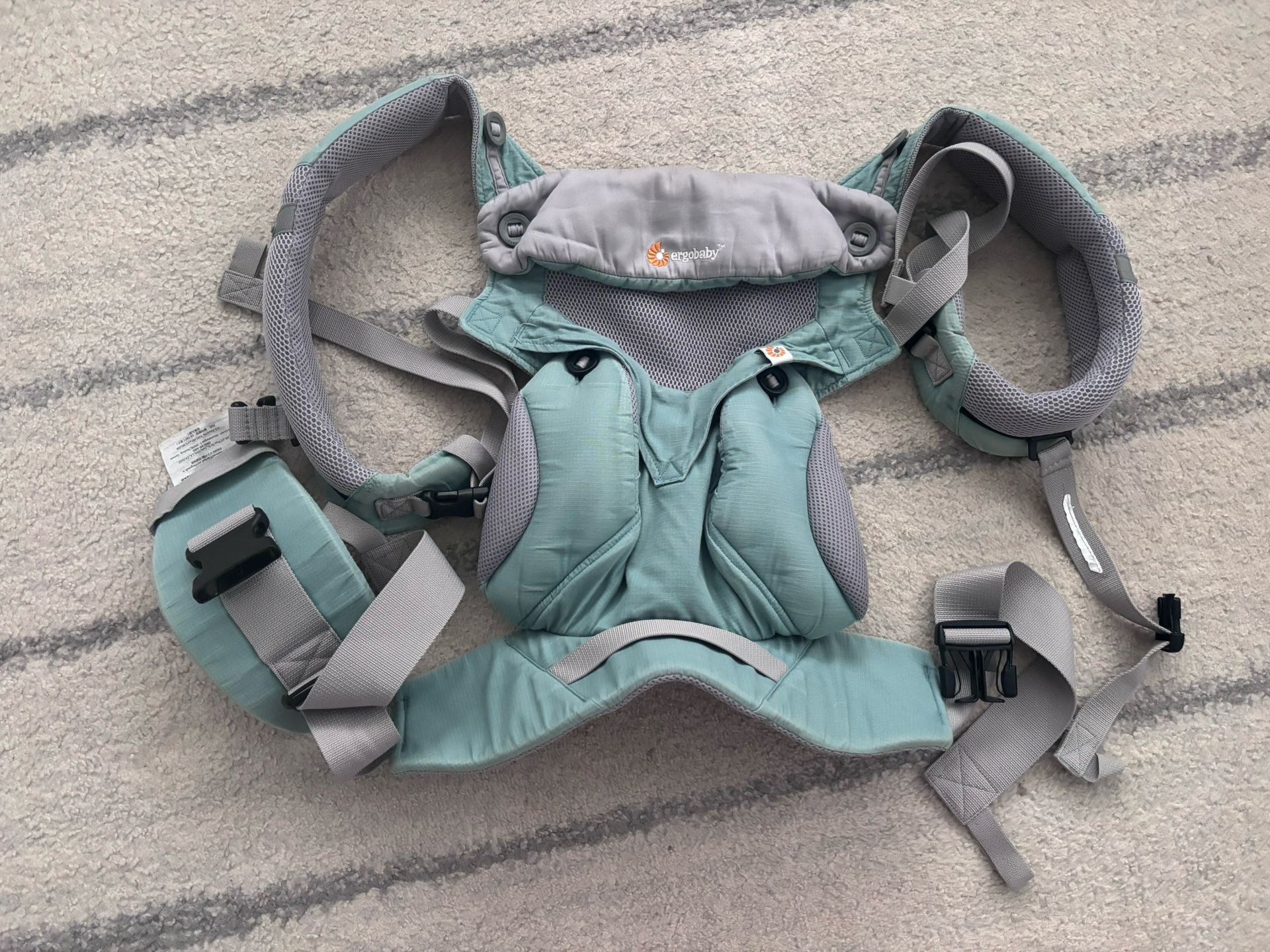 Ergobaby Carrier, 360 All Carry Positions Baby Carrier with Cool Air Mesh,