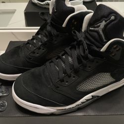 Size 9 - Air Jordan 5 Retro 2013 Oreo