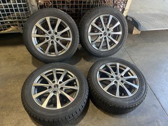 Acura TSX JDM Wheels With Tires 16inch 5x114.3 Euro R Wheels 