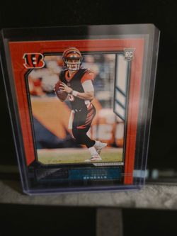 Cincinnati Bengals QB Rookie RC Football Card