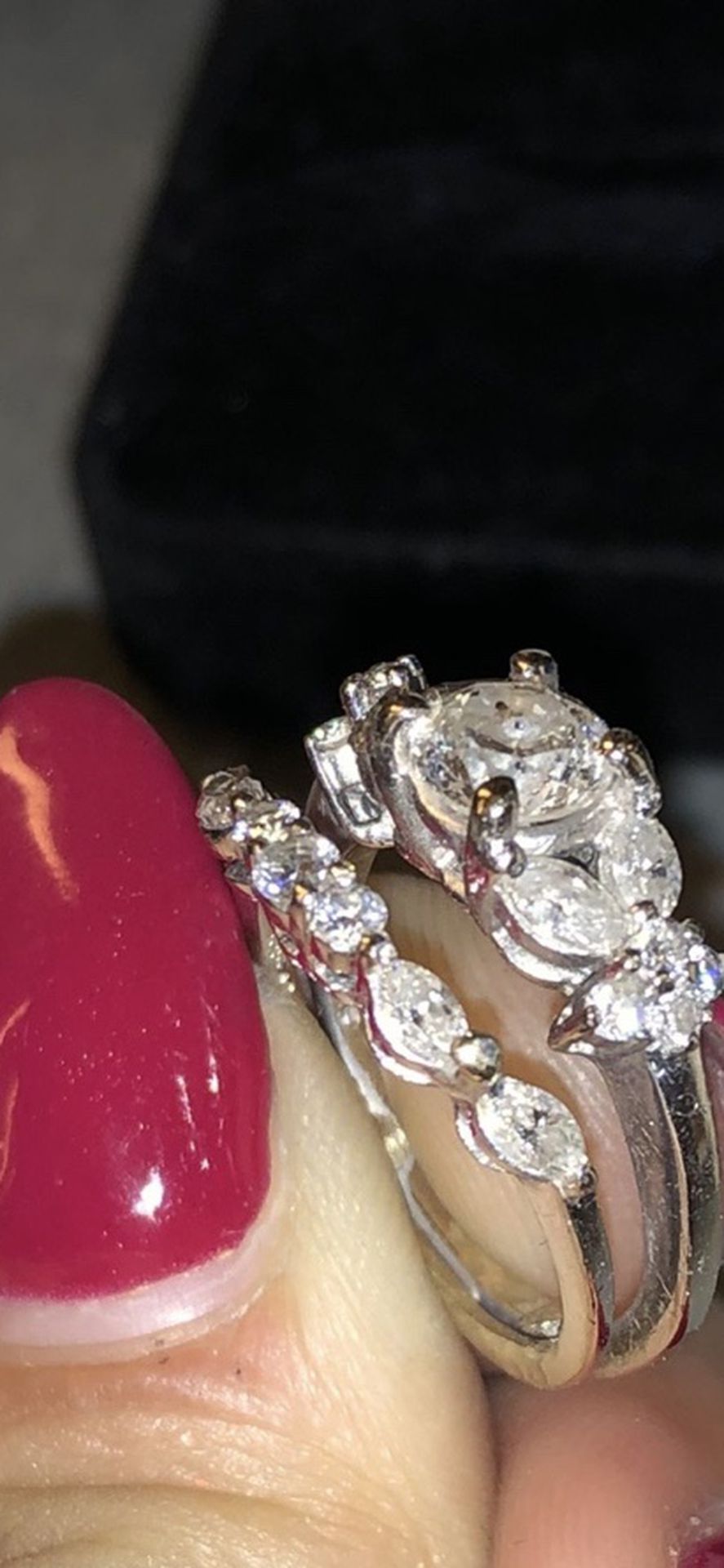 Engagement And Wedding Set Diamond