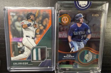 🚨 CAL RALEIGH /25 BUNDLE – RARE DUAL RELIC LOT 🔥