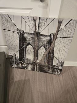 Modern ART of Brooklyn Bridge $30