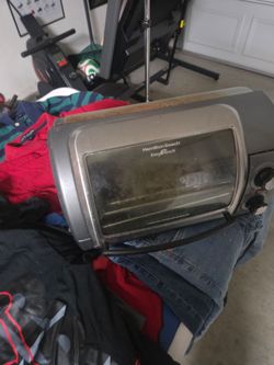 Toaster oven works well