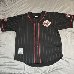 Negro League Baseball Jersey Mens  15 Team Decals Plus Decals On Sleeves/Front 