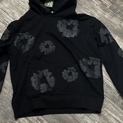 Black denim tears hoodie