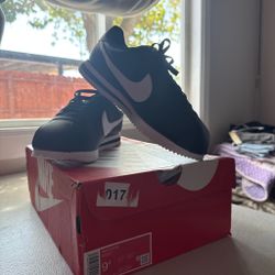 Nike Cortez Black and White Sneakers