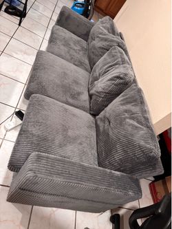 Used couch with ottoman