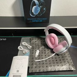 New Gtheos 2.4GHz Wireless Gaming Headset for PS5, PS4 Fortnite & Call of Duty/FPS Gamers, PC, Nintendo Switch, Bluetooth 5.3 Gaming Headphones W/ Noi