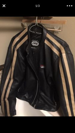 Men’s XL Moto Wing Leather Jacket