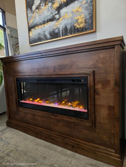 BRAND NEW! PROUDLY MADE IN USA Sonora Fireplace Mantel