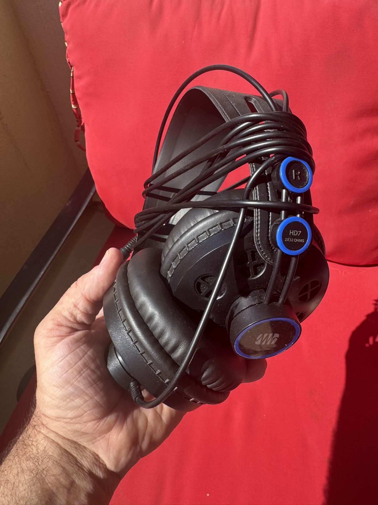 PreSonus HD7 Semi-open Monitoring Headphones (brand new never used)