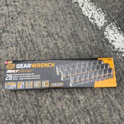 Gear Wrench Extraction Socket Set 