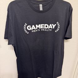 Game Day Men’s Health Black Tshirt Large 