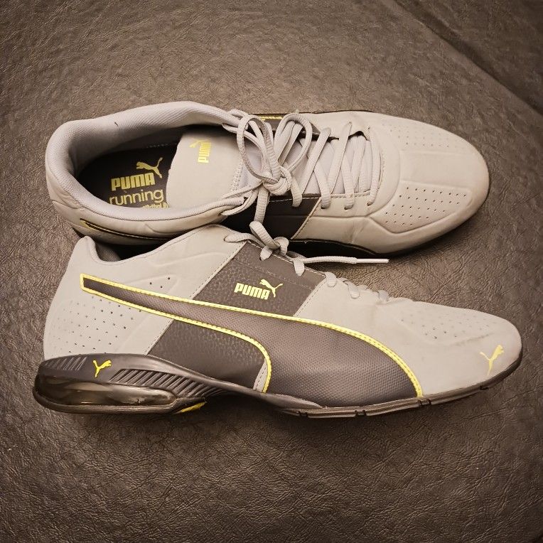 Puma Grey Sneakers Mens 13