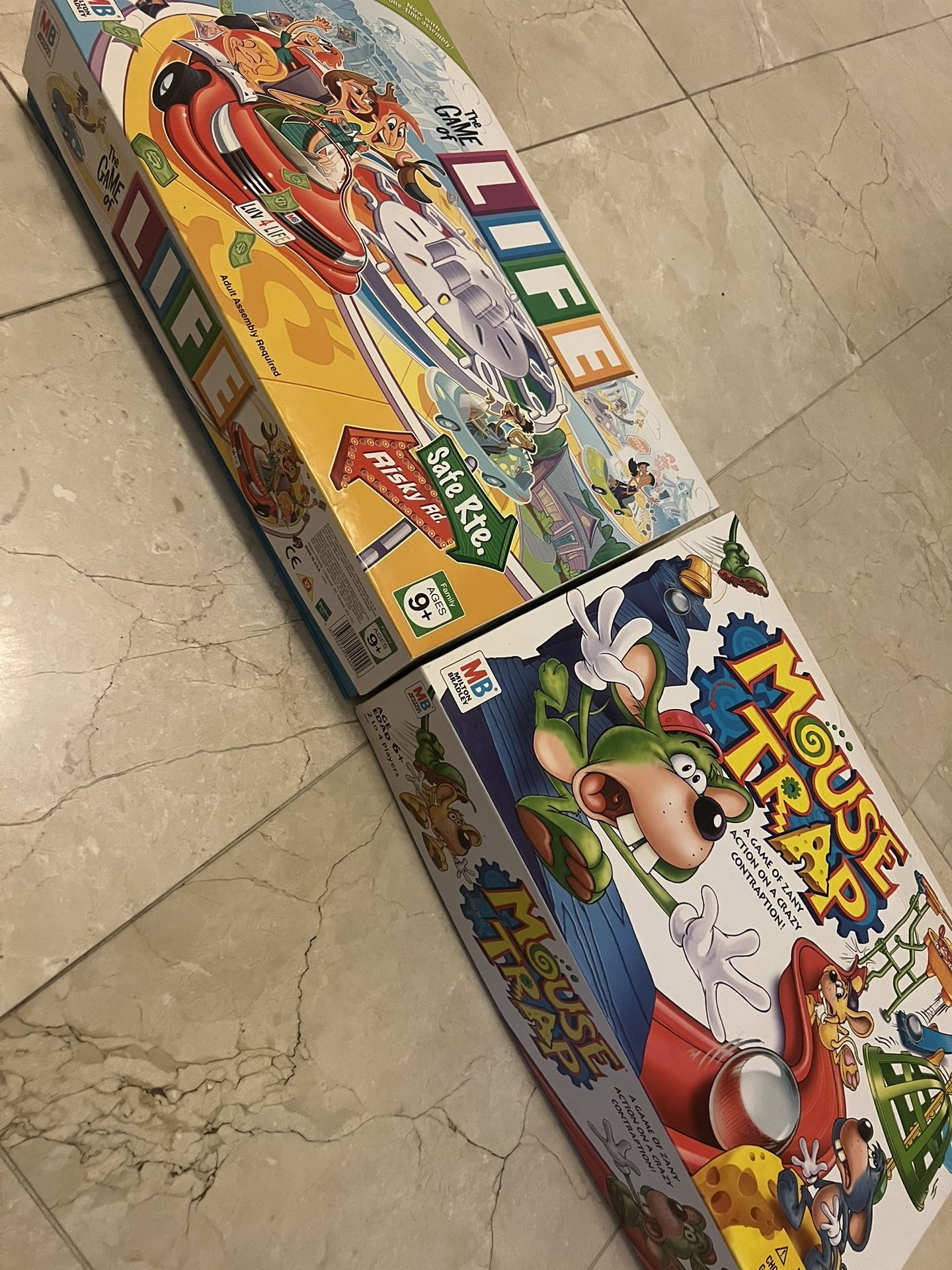 Board Games (Life and Mouse Trap)