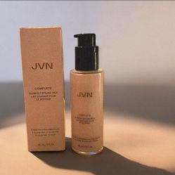 JVN Complete Blowout Styling Milk 3 fl oz | NIB | Heat Protection | Frizz Control 