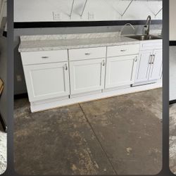 Kitchen Cabinets  11 Total With Counter Top