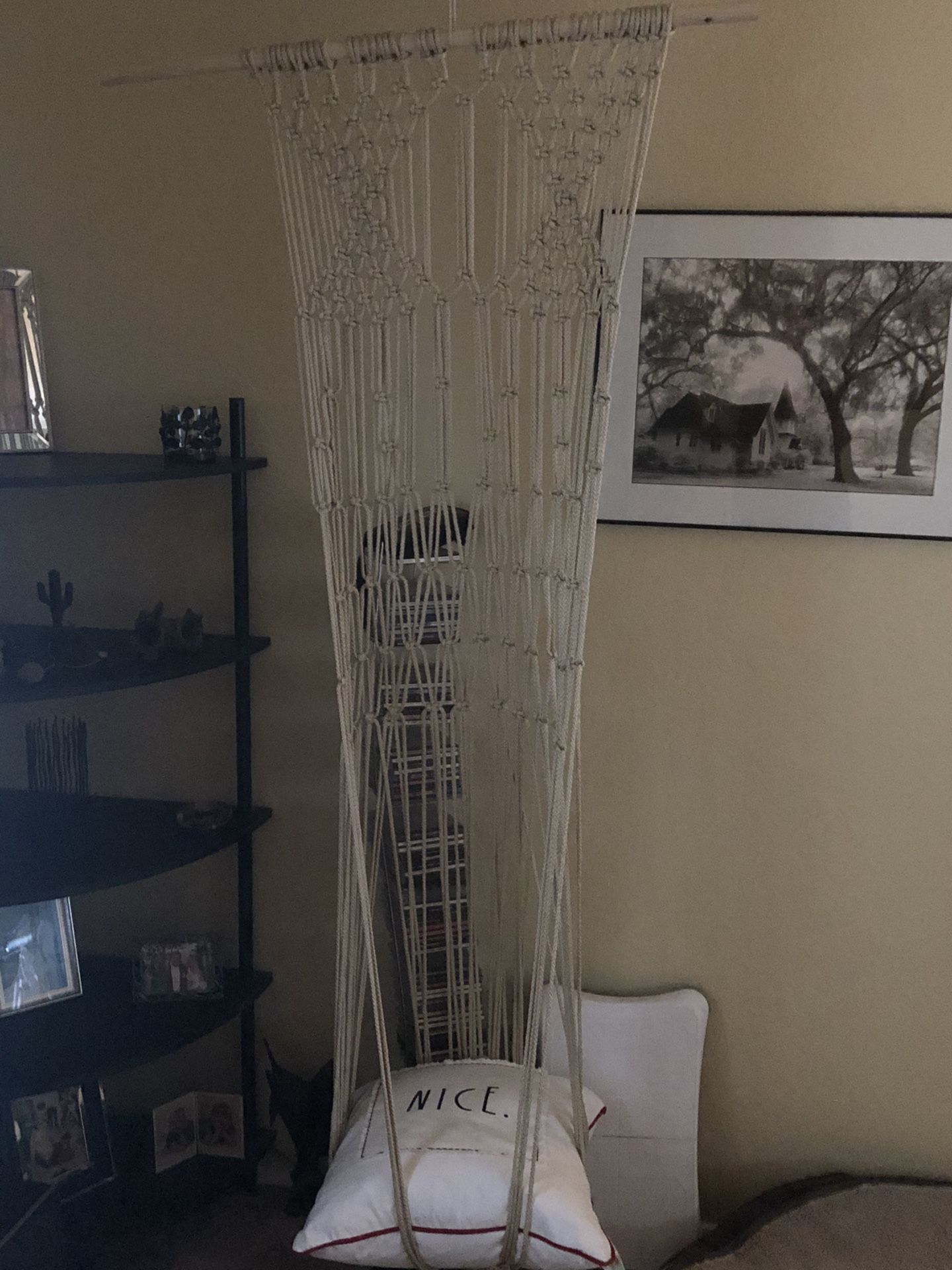 Macrame Cat Hammock