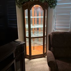 Lighted Curio Cabinet