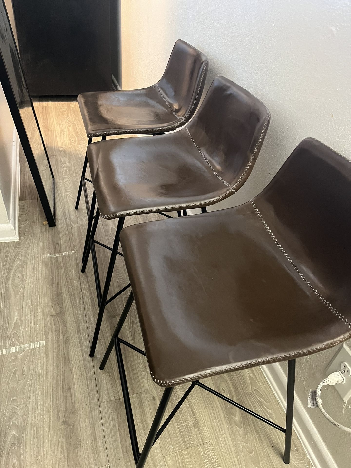 Poly & Bark Brinley Stools Great Conditions