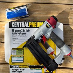 Air Nailer/Stapler 5000 Nails Included 