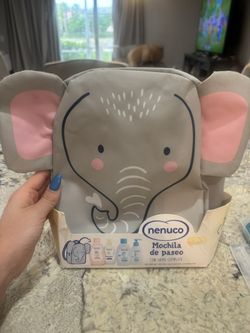 Elephant Toddler Backpack / Daycare Bag