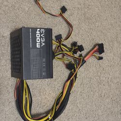 EVGA 400W PSU – ATX – Includes All Cables – Good Condition