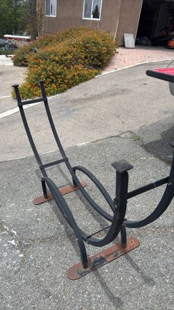 Fire log holder
