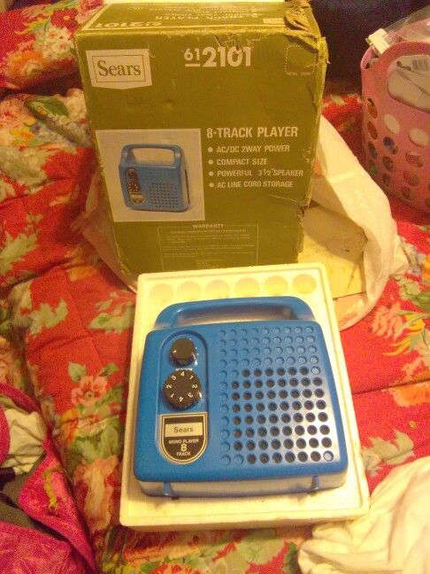 Sears portable 8 - track player