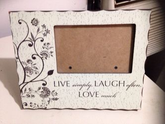 Wooden photo frame